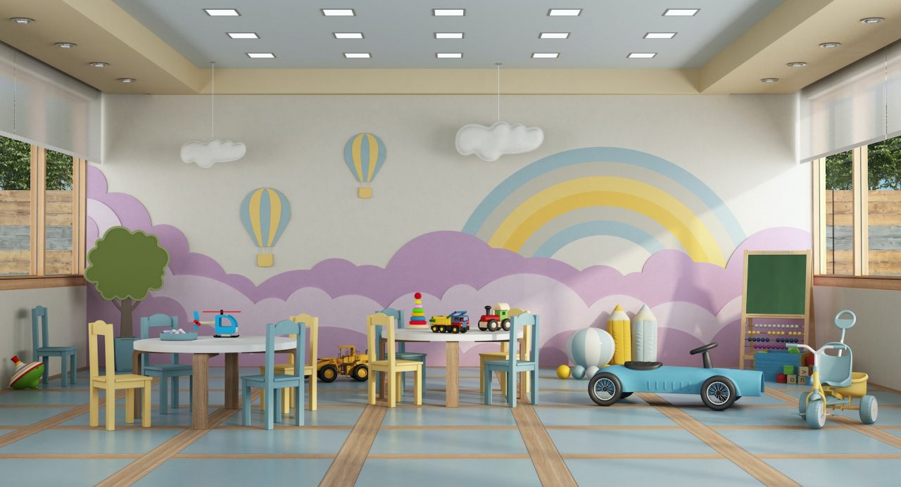 Sala de aula da Educação Infantil